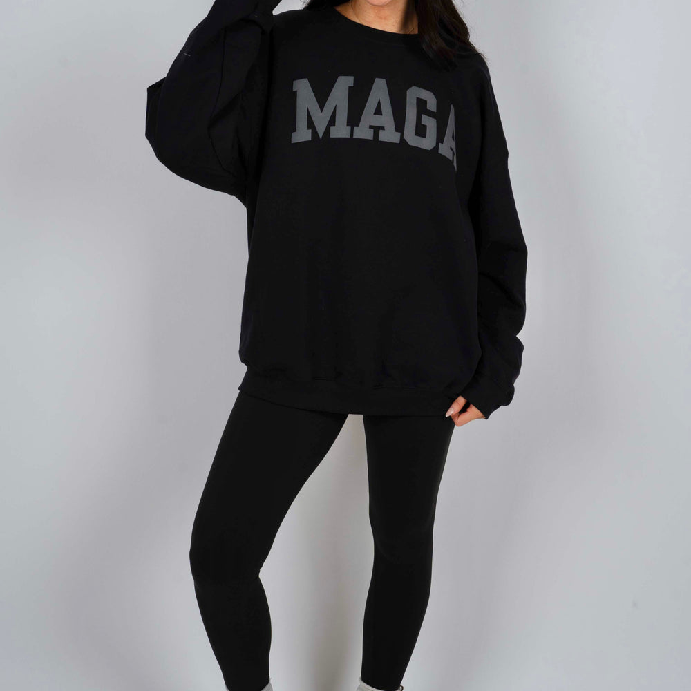 
                      
                        Dark MAGA Sweatshirt
                      
                    