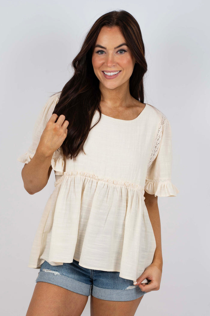 Truly Yours Top (Ivory)