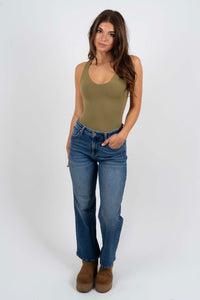 One and Only Bodysuit (Burnt Olive)
