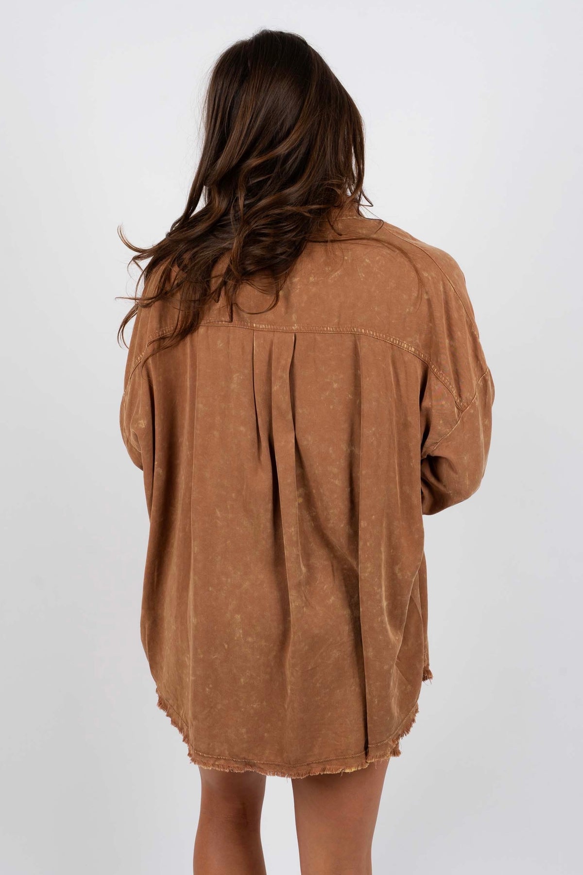 Nothing Less Top (Camel)