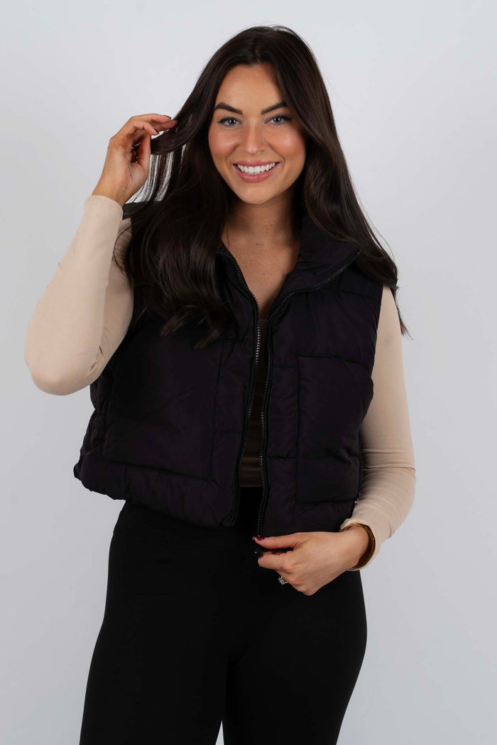 Baylee Puffer Vest Large