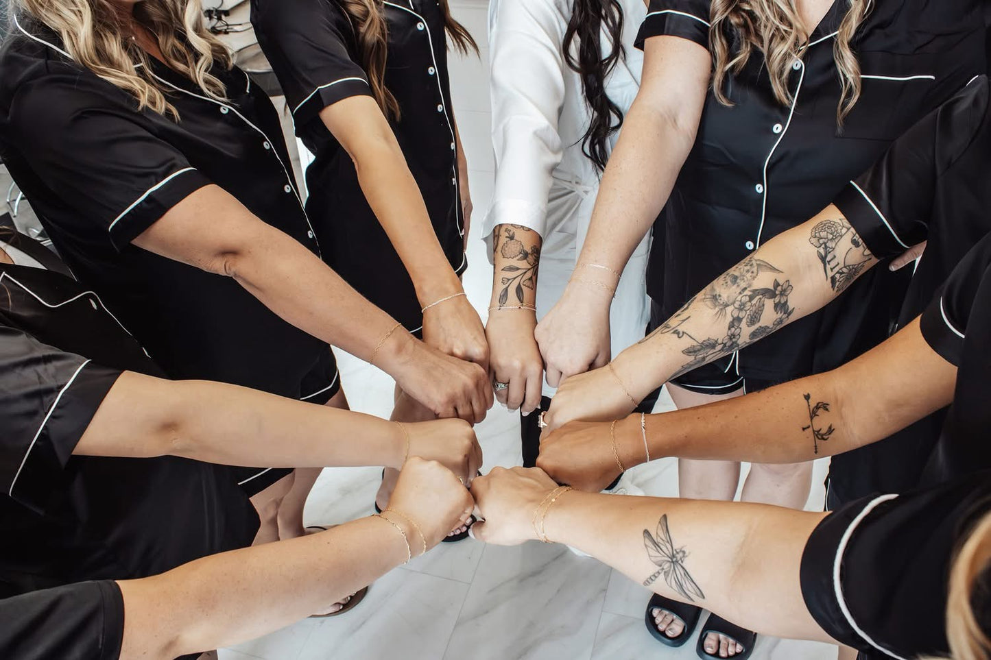 Permanent jewelry bracelet at Blush Linx in Columbus, GA