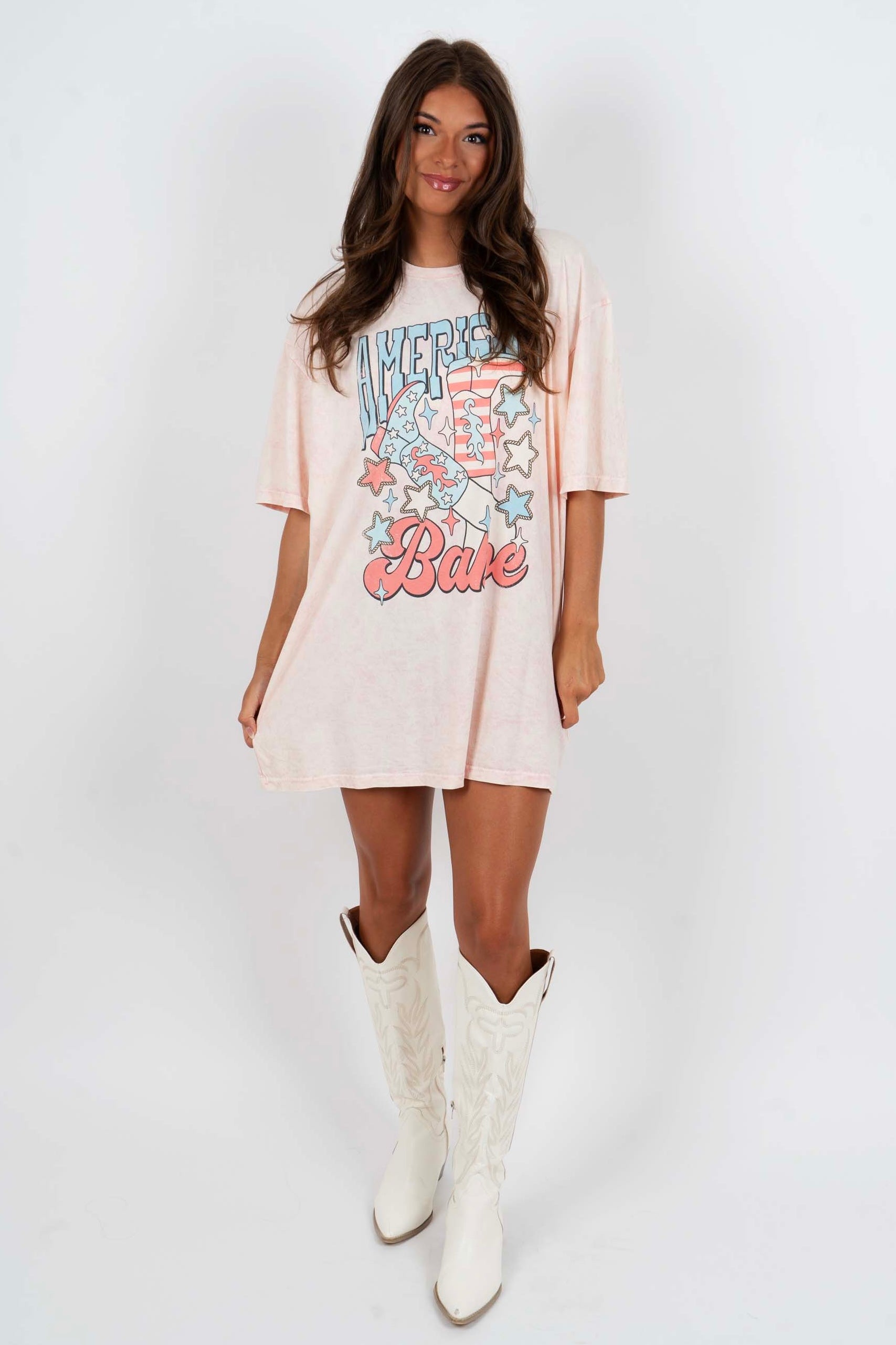 Country Western Graphic Tees – Blushing Brunette