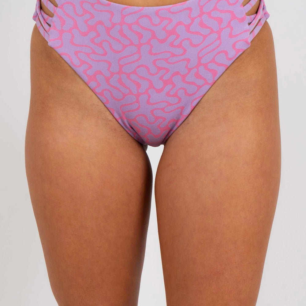 Into The Tropics Swimsuit Bottom (Purple)