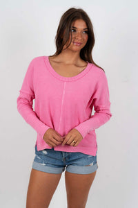 Casual Crush Top (Pink)