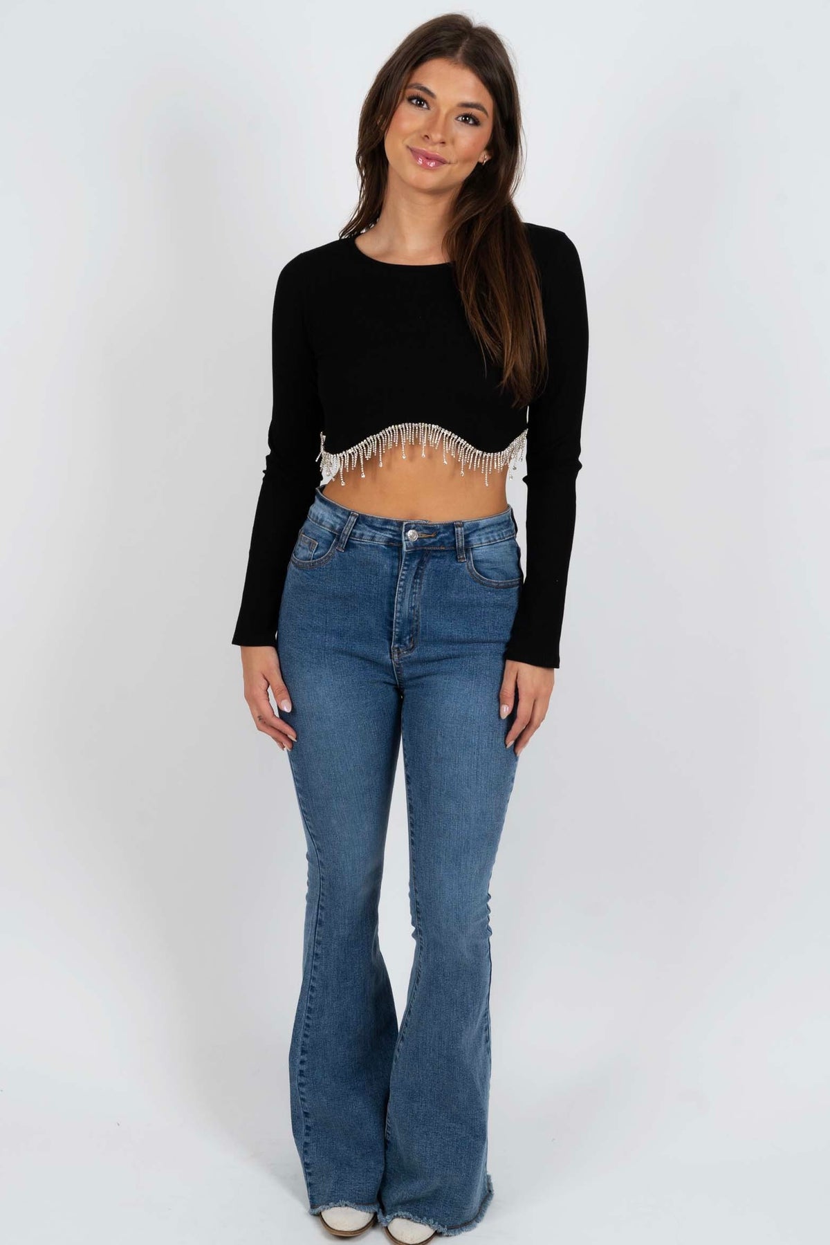 Over It All Top (Black)