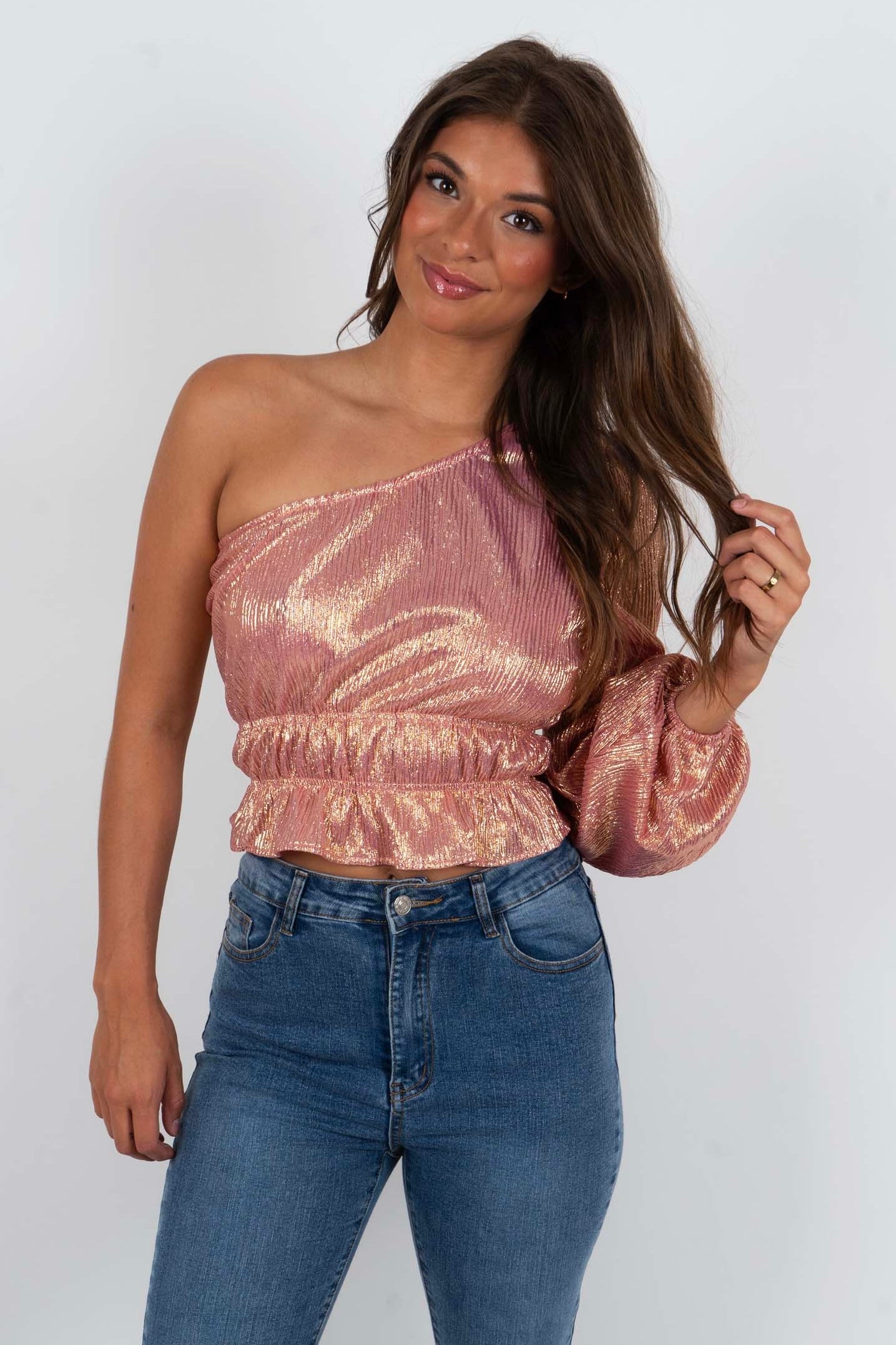 Women s Boutique Crop Tops Women s Crop Tops Blushing Brunette