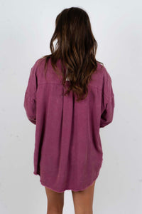 Nothing Less Top (Mulberry)