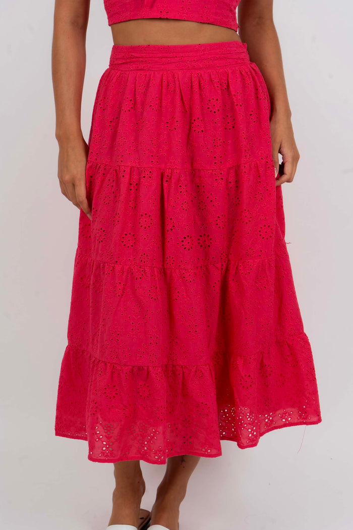 Endless Summer Maxi Skirt (Pink)