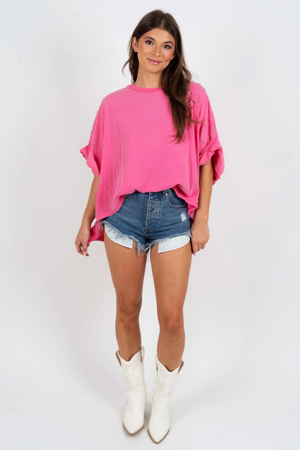 What's Been Said Top (Hot Pink)