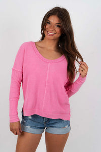 Casual Crush Top (Pink)