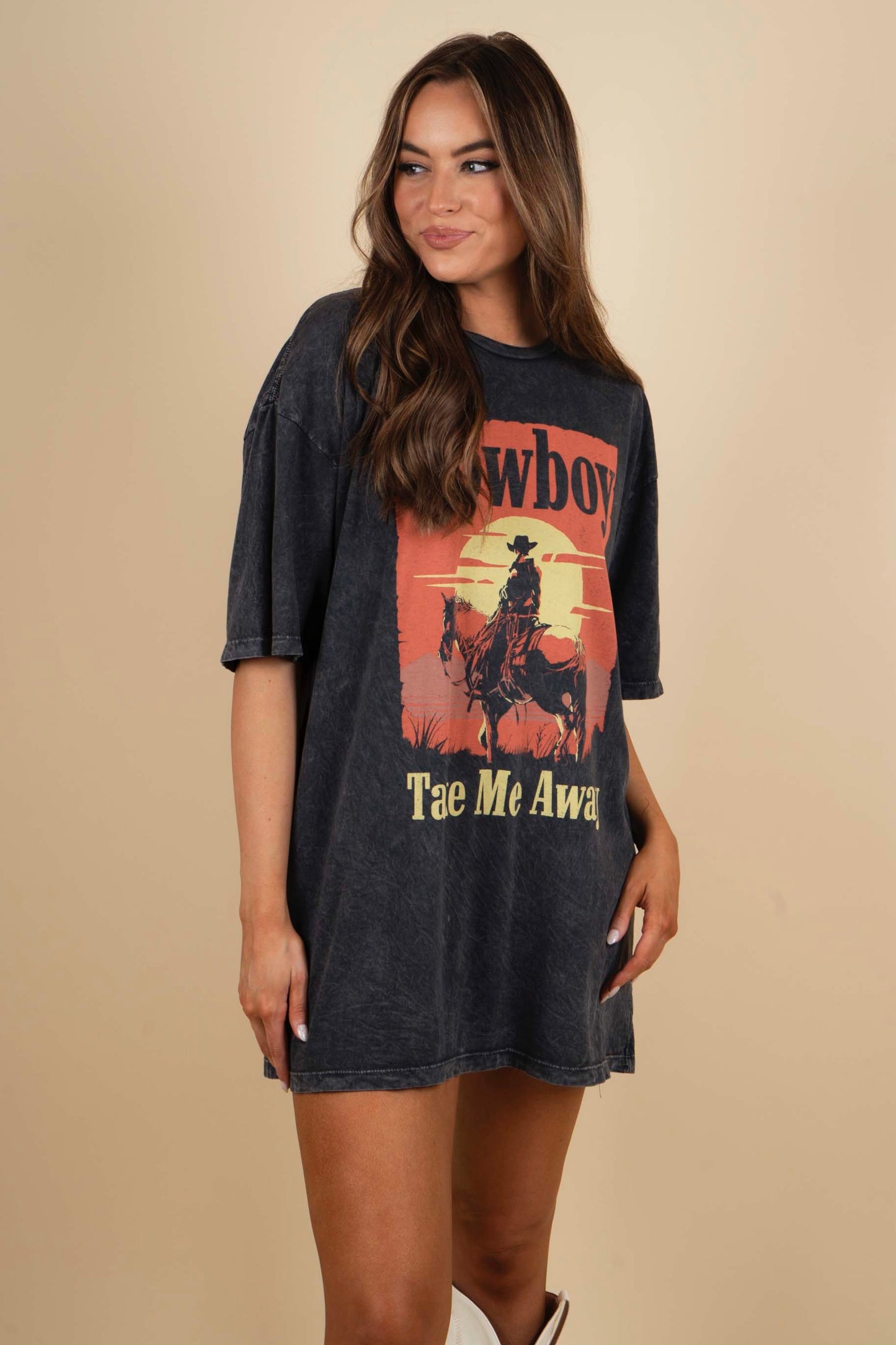 Cowboy Take Me Away Graphic Tee