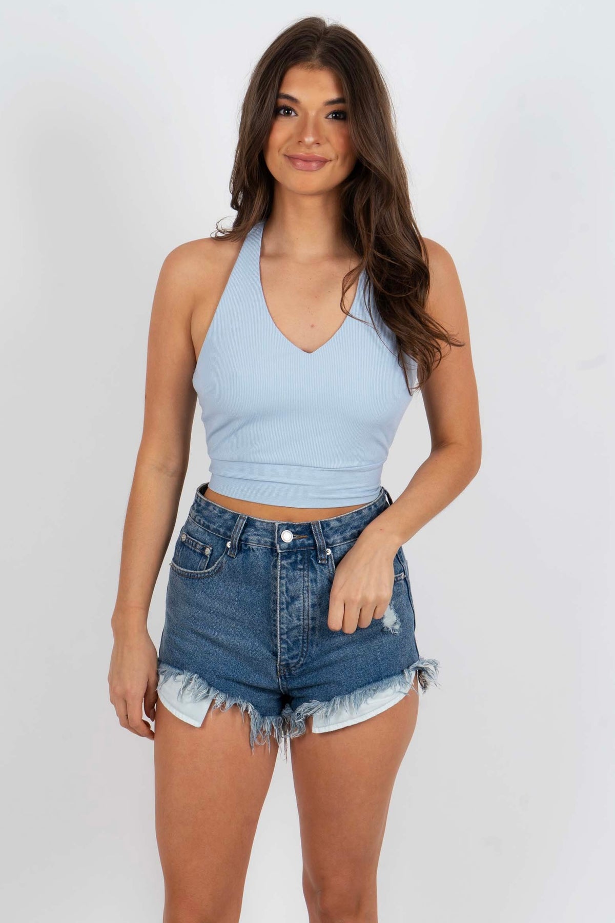 Off My Mind Top (Light Blue)