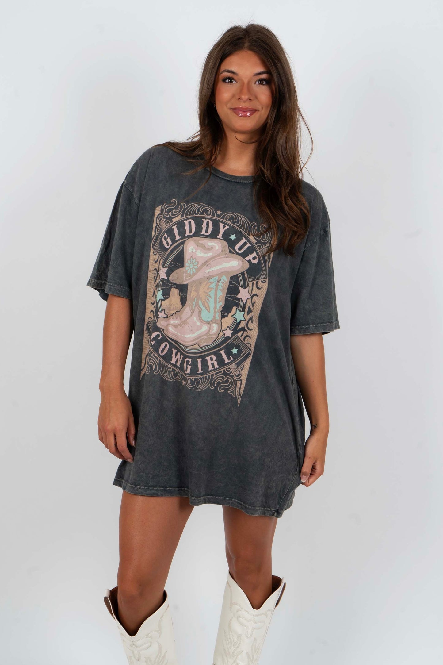 Giddy Up Cowgirl Graphic Tee