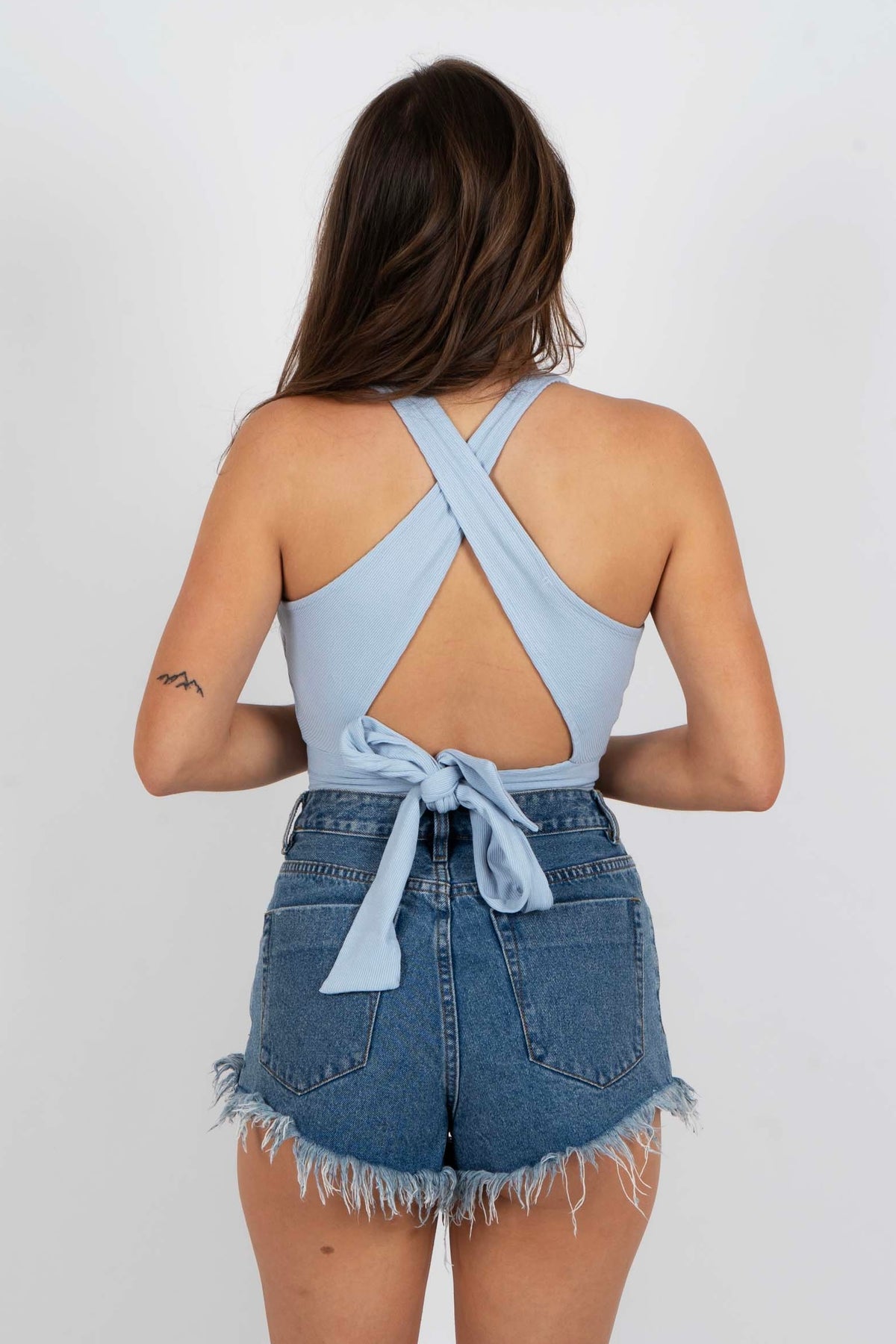 Off My Mind Top (Light Blue)