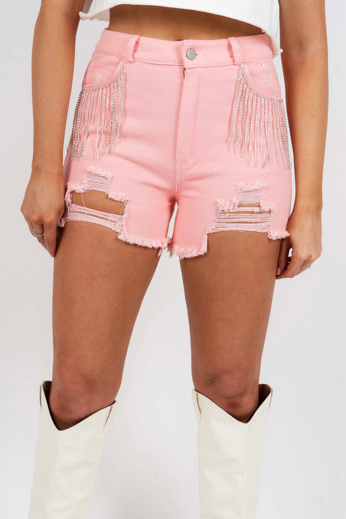 On The Town Shorts (Pink)