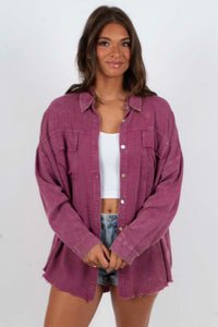 Nothing Less Top (Mulberry)