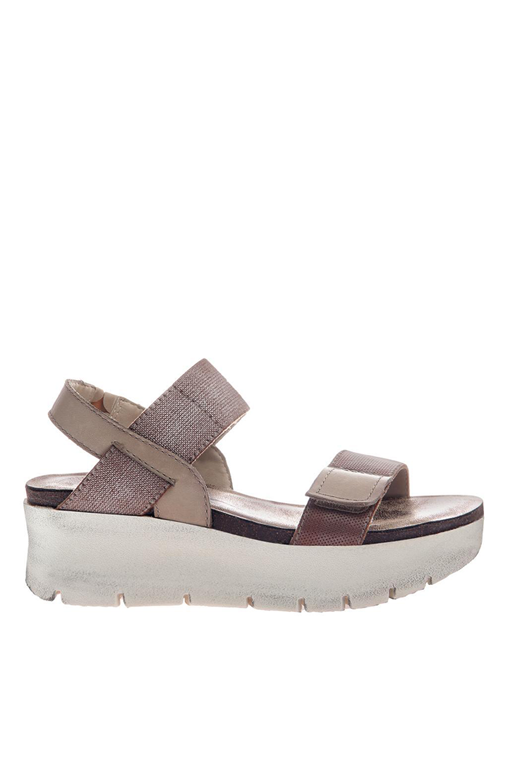 OTBT - NOVA in SILVER Wedge Sandals