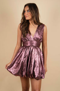 Own The Room Dress (Violet)