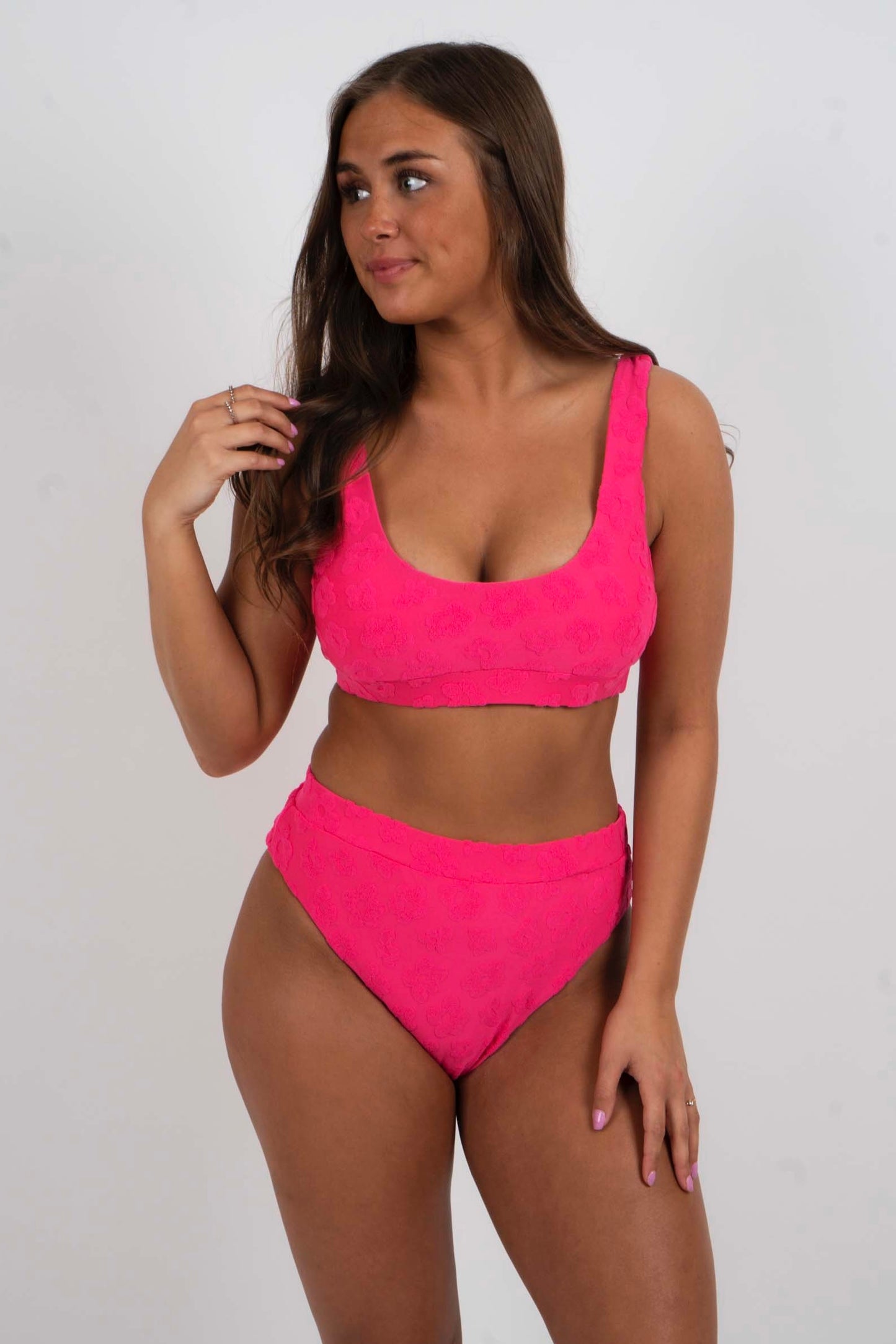 Summer Love Swimsuit Top (Pink)