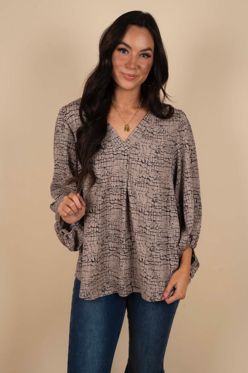 Promise You This Top (Mocha)