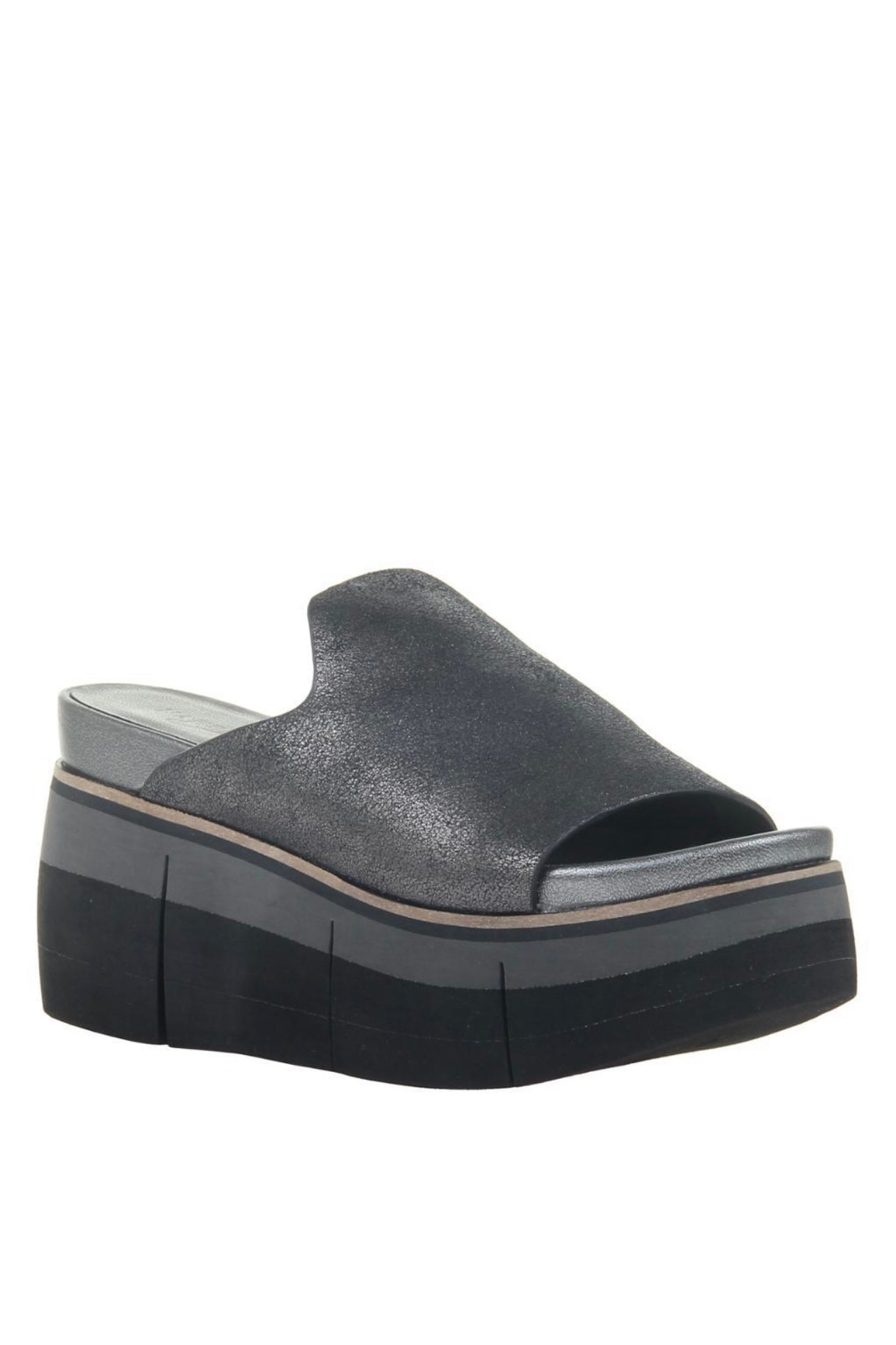 Pewter slide hot sale sandals