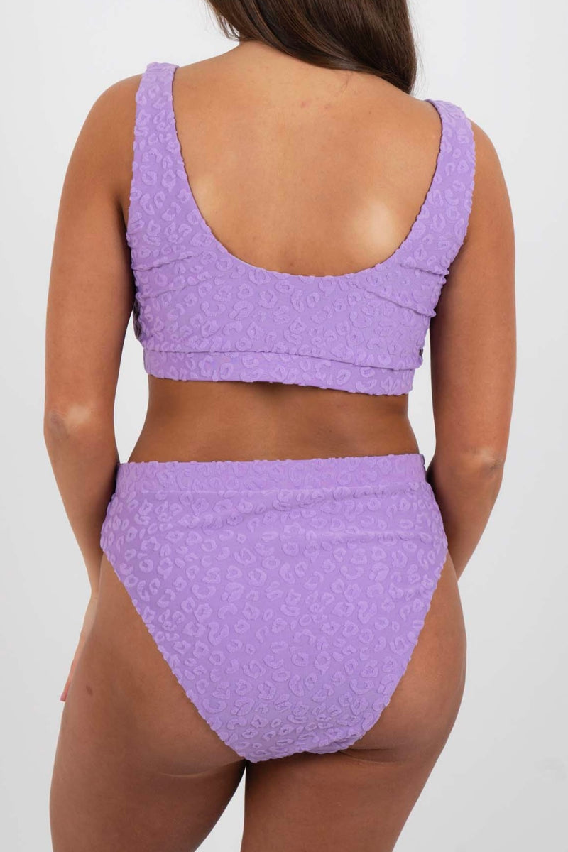 Summer Love Swimsuit Top (Purple)