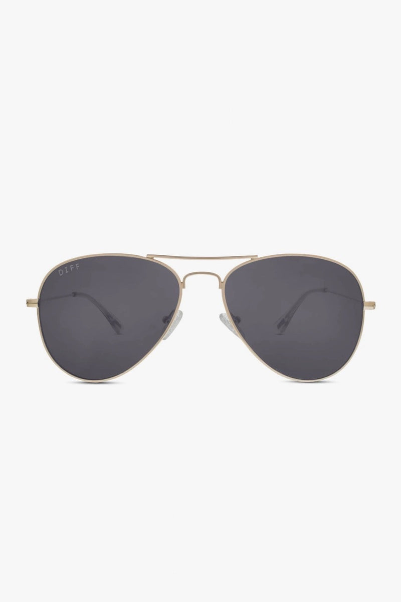 DIFF Sunglasses Cruz (Gold and Gray)