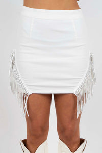 Emerging Love Skirt (White)