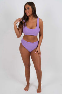 Summer Love Swimsuit Top (Purple)