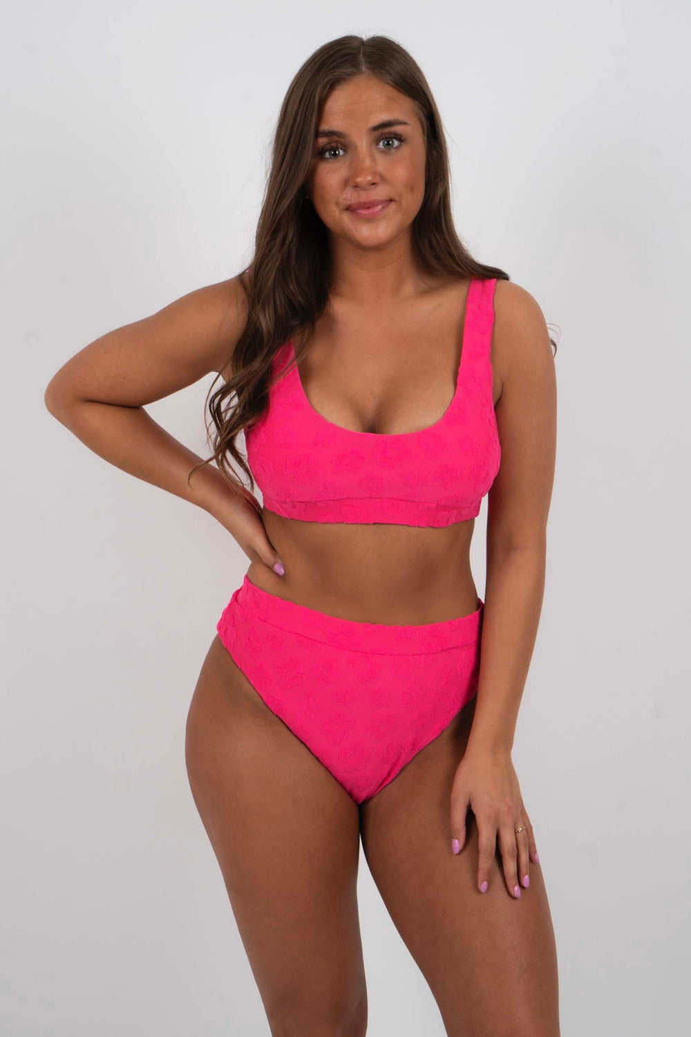 Summer Love Swimsuit Top (Pink)