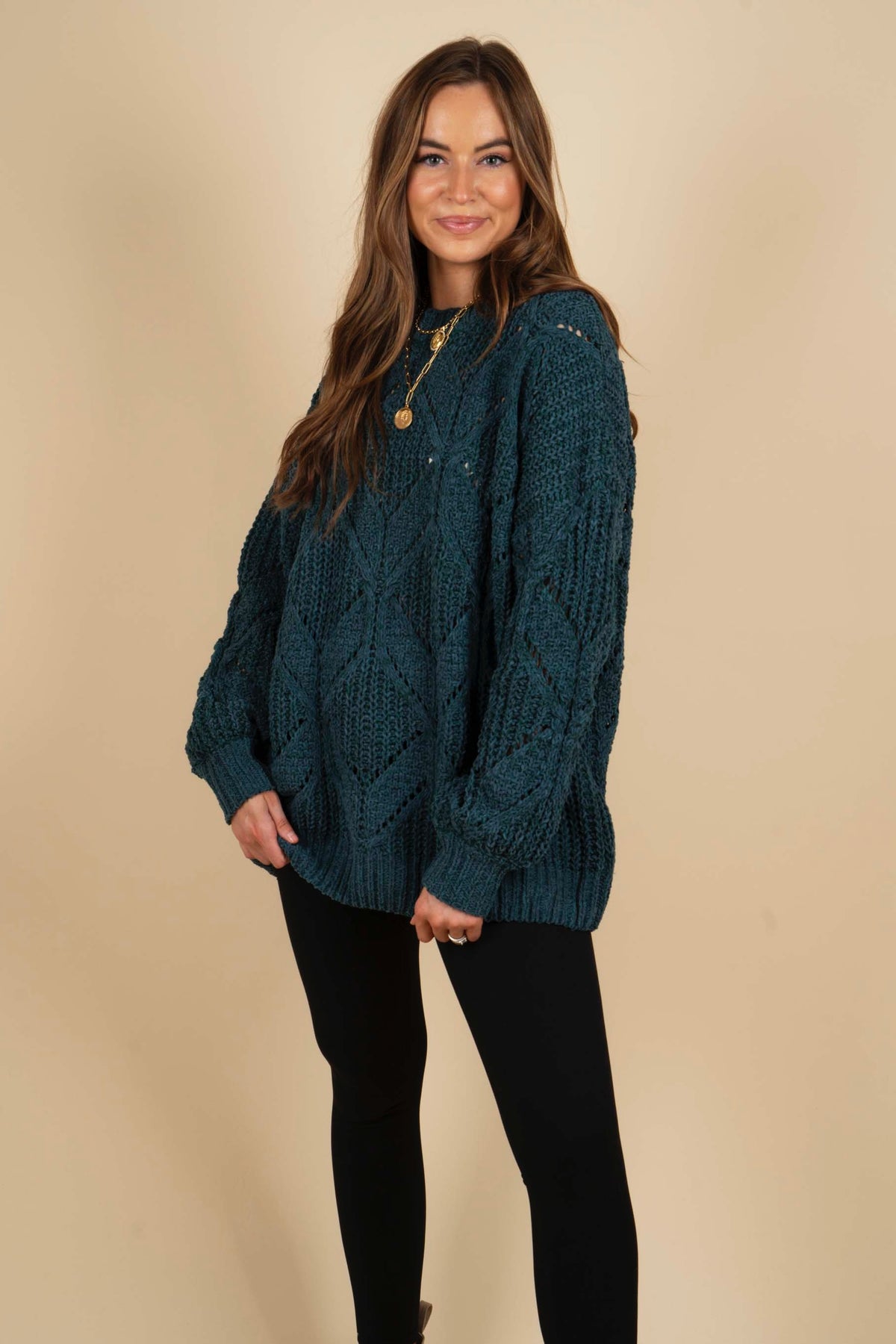 In It For Love Sweater (Emerald)