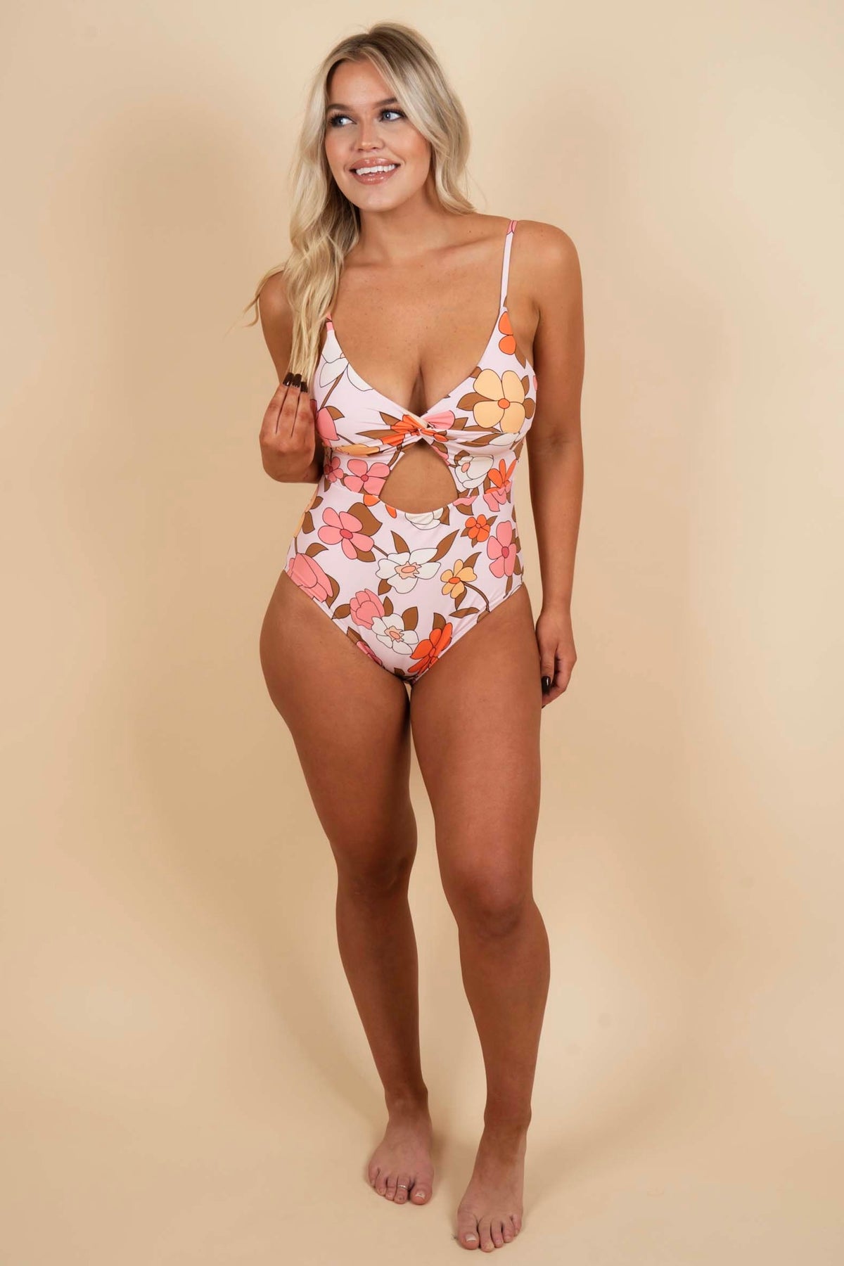 Off The Clock Swimsuit (Floral)