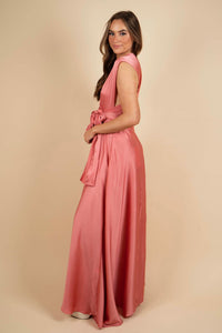 Unmatched Beauty Maxi Dress (Rose)