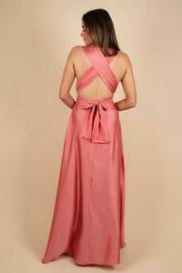 Unmatched Beauty Maxi Dress (Rose)