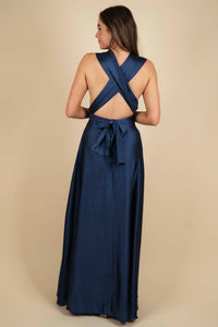 Unmatched Beauty Maxi Dress (Navy)