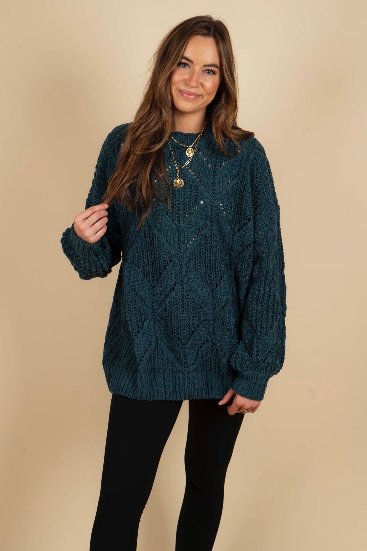 In It For Love Sweater (Emerald)
