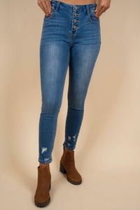 Anna Kancan High Rise Skinny Jeans