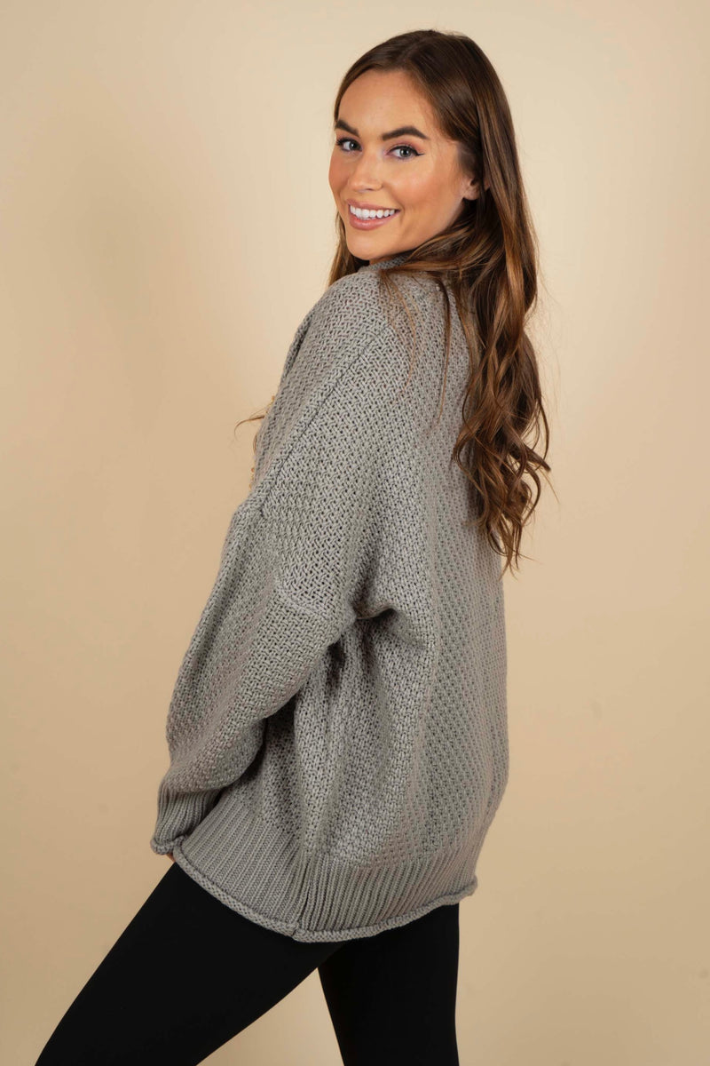 Have My Heart Sweater (Gray)