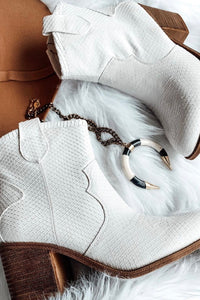Dirty Laundry Unite Booties (White)