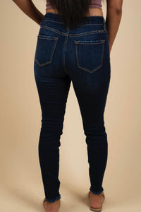 Nevaeh Kancan Skinny Jeans (Dark Wash)