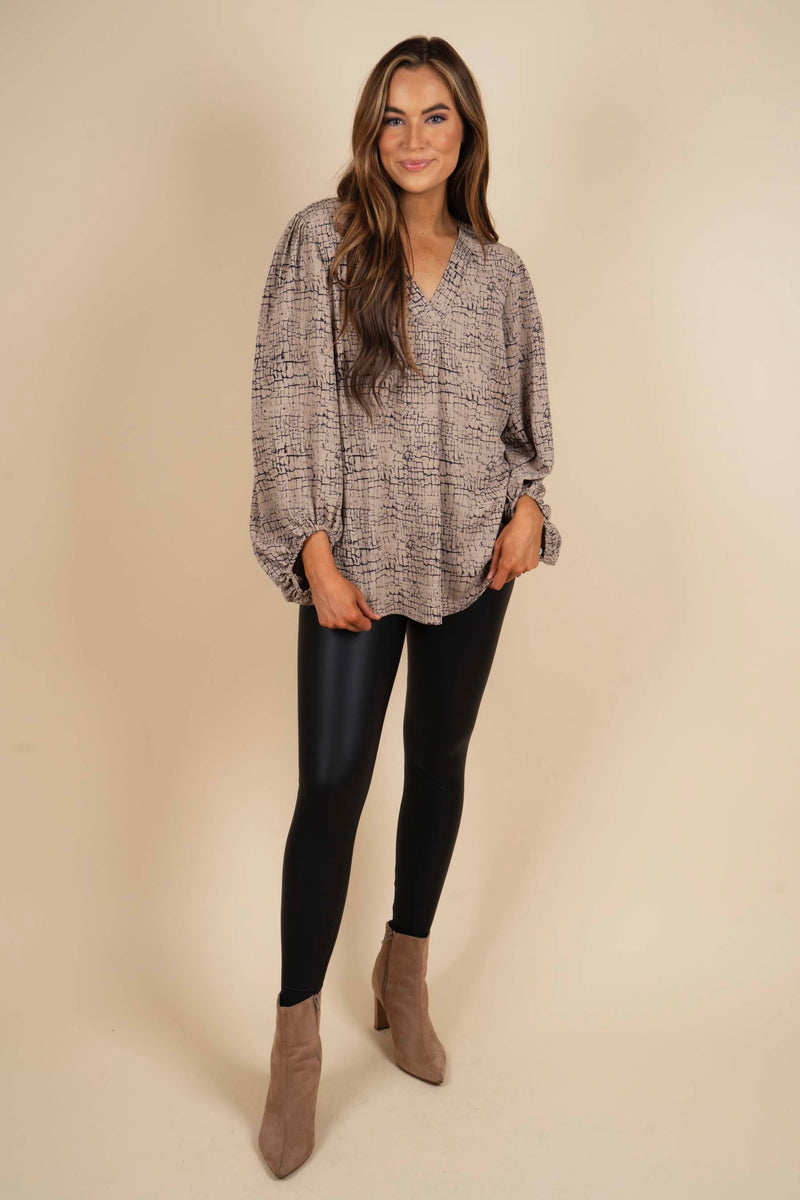 Promise You This Top (Mocha)