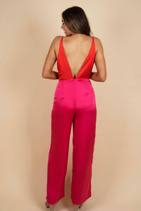 Heavenly Sights Jumpsuit (Red)