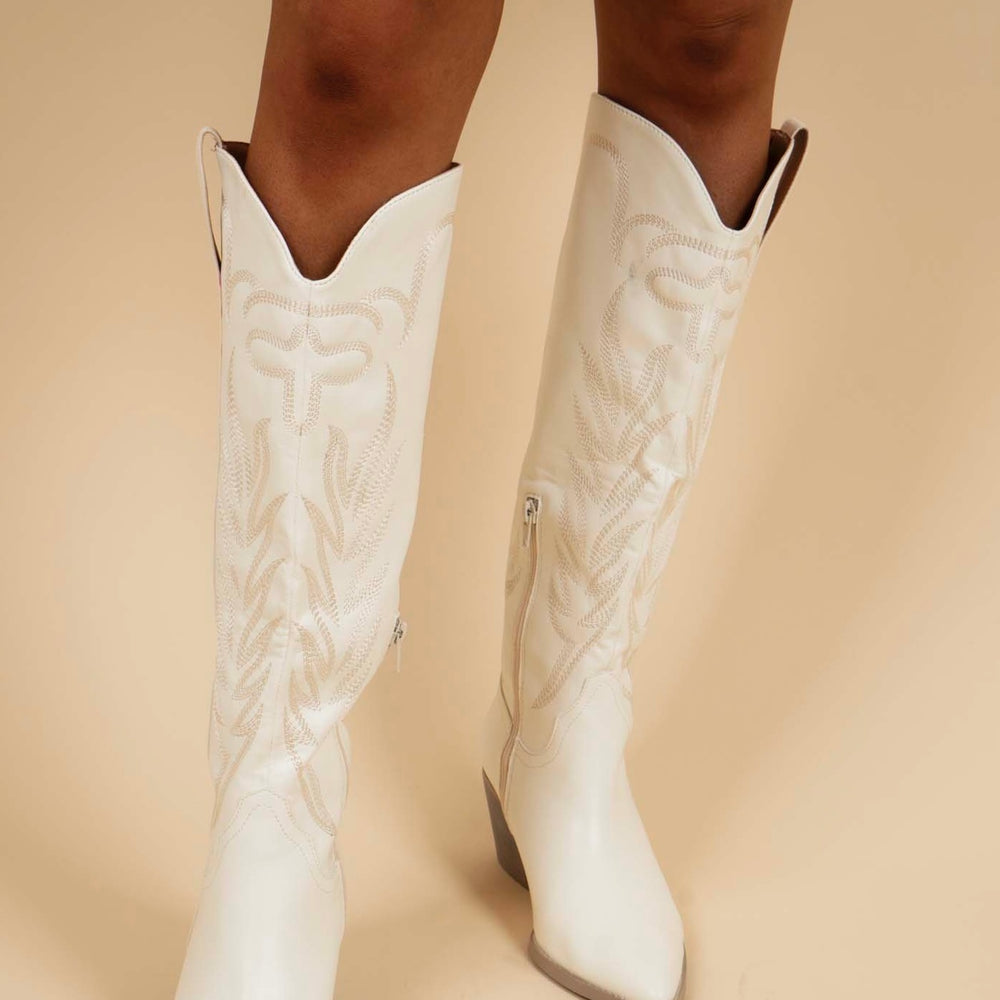 Samara Boots (White)