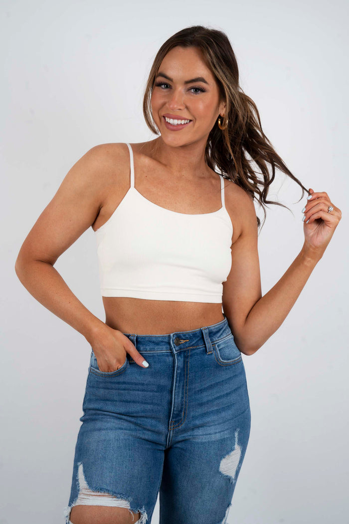 Anna Tank (Cream)