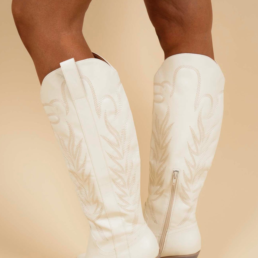 Samara Boots (White)