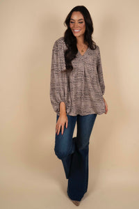 Promise You This Top (Mocha)