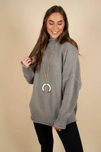 Have My Heart Sweater (Gray)